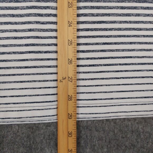 Under Armour Mens Large Blue Striped Playoff Polo Shirt Golf Athletic Loose Fit - Picture 6 of 8